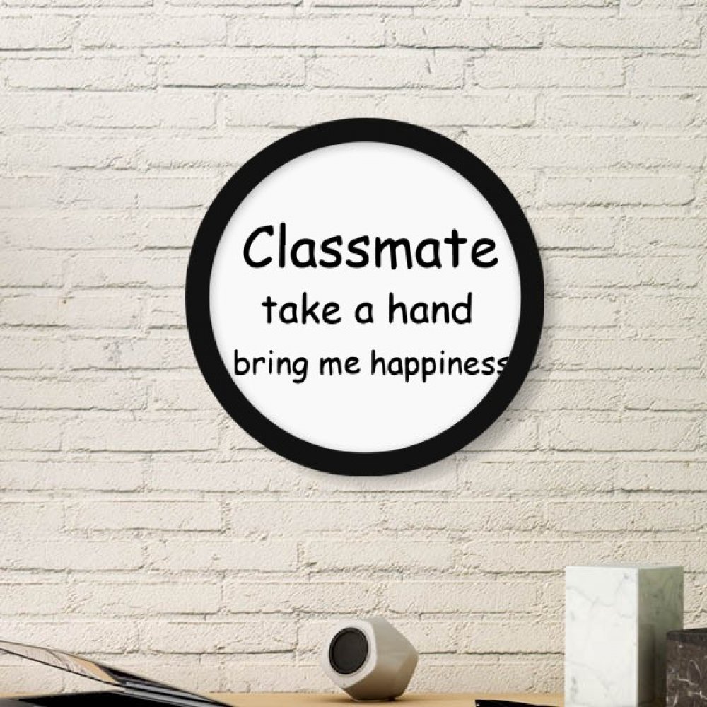 Cadre Peintures Ronde DIYthinker Camarade de Classe Souvenir Sacré