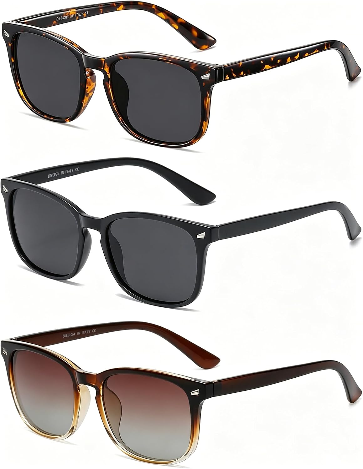  Polarized Sunglasses for Women Classic Retro Style UV400 Protection