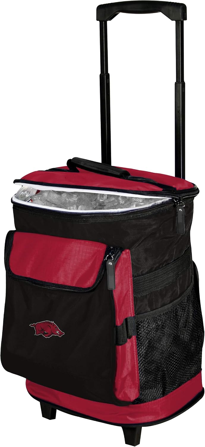 Logo Brands Officially Licensed NCAA Rolling Cooler, One Size, Team Color
