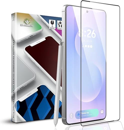Supershieldz NeoGuard HD+ Tempered Glass Screen Protector Guard for Samsung Galaxy S26 Ultra - Case-Friendly, Easy Install...