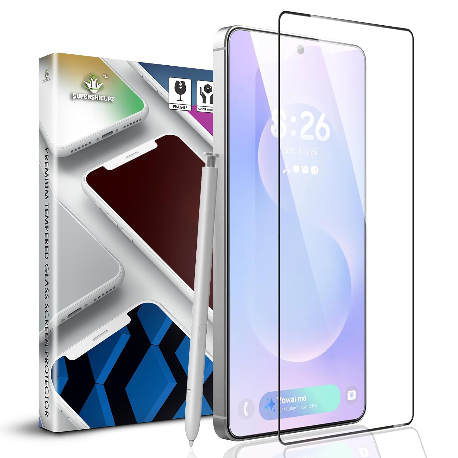 Supershieldz NeoGuard HD+ Tempered Glass Screen Protector Guard for Samsung Galaxy S26 Ultra - Case-Friendly, Easy Install... - Review, Price and Buying Guide
