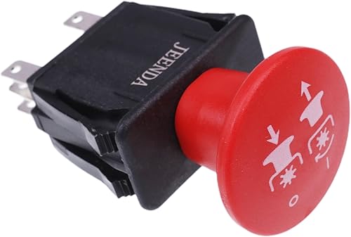 Miniatura 5 de JEENDA Interruptor de toma de fuerza de embrague de hoja 00522100 01545600 compatible con Ariens Gravely ProMaster PM100 EZR 1540 1542 1648 1740