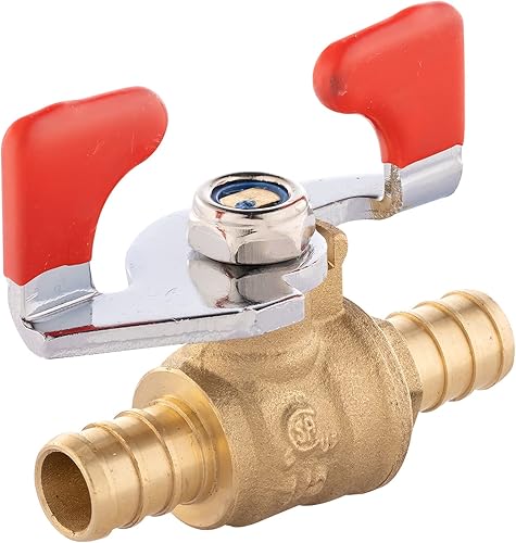 Miniatura 3 de EFIELD - Válvula de bola de cierre de puerto completo de 34 pulgadas EFIELD con nivel de mariposa