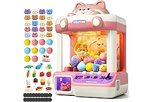 Giant Claw Machine Toy for Kids with Music and Mini Toys