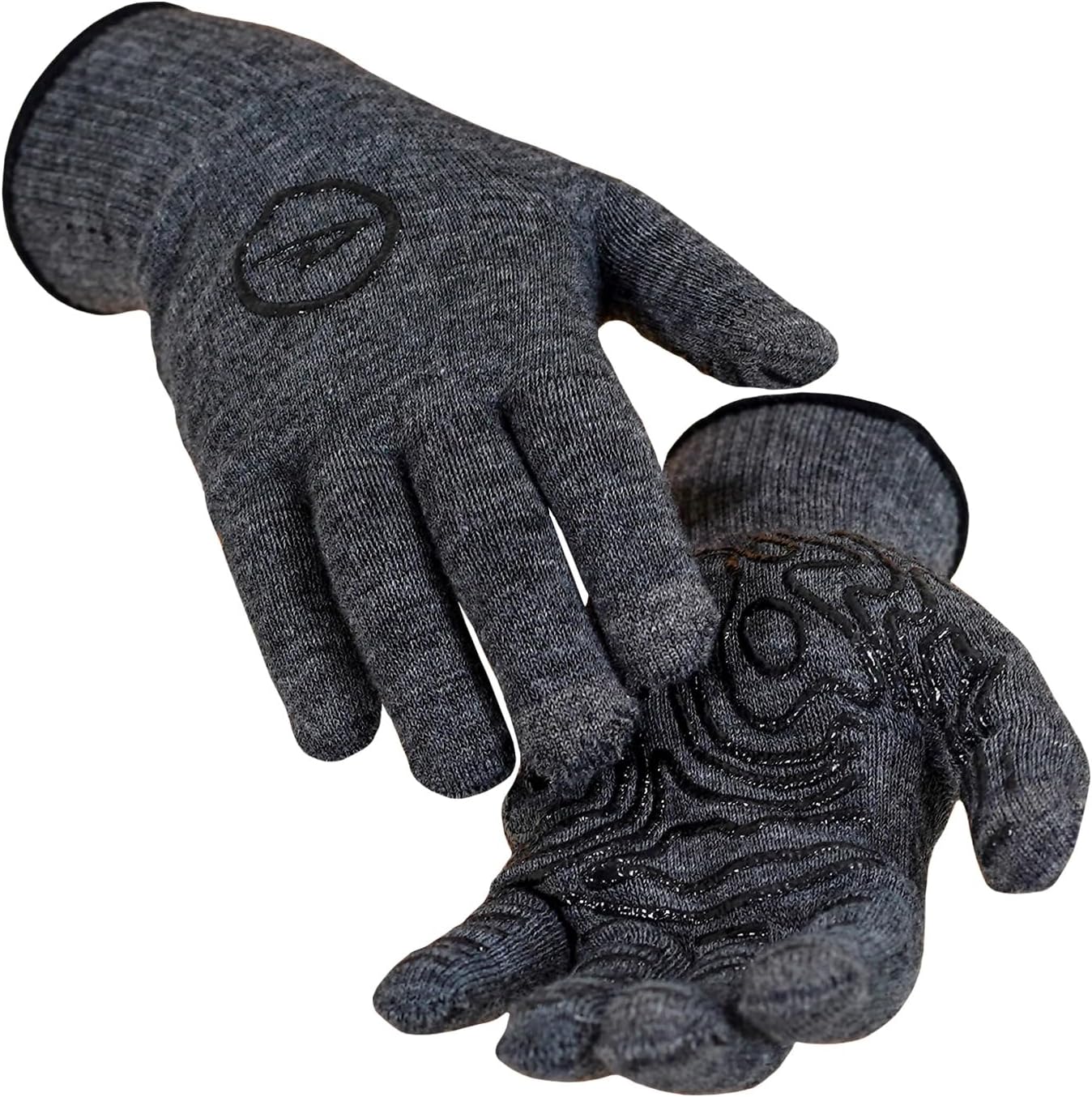DeFeet - Duraglove Adventure Series - Athletic Sports Gloves, Cycling, Hiking and Running Gloves - Gravel Grey w/Black