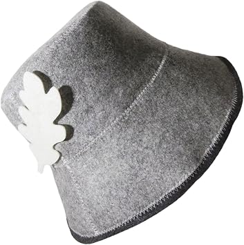Felted Sauna Hat Providing Insulation and Fast Drying in High Temperatures Sauna Hat