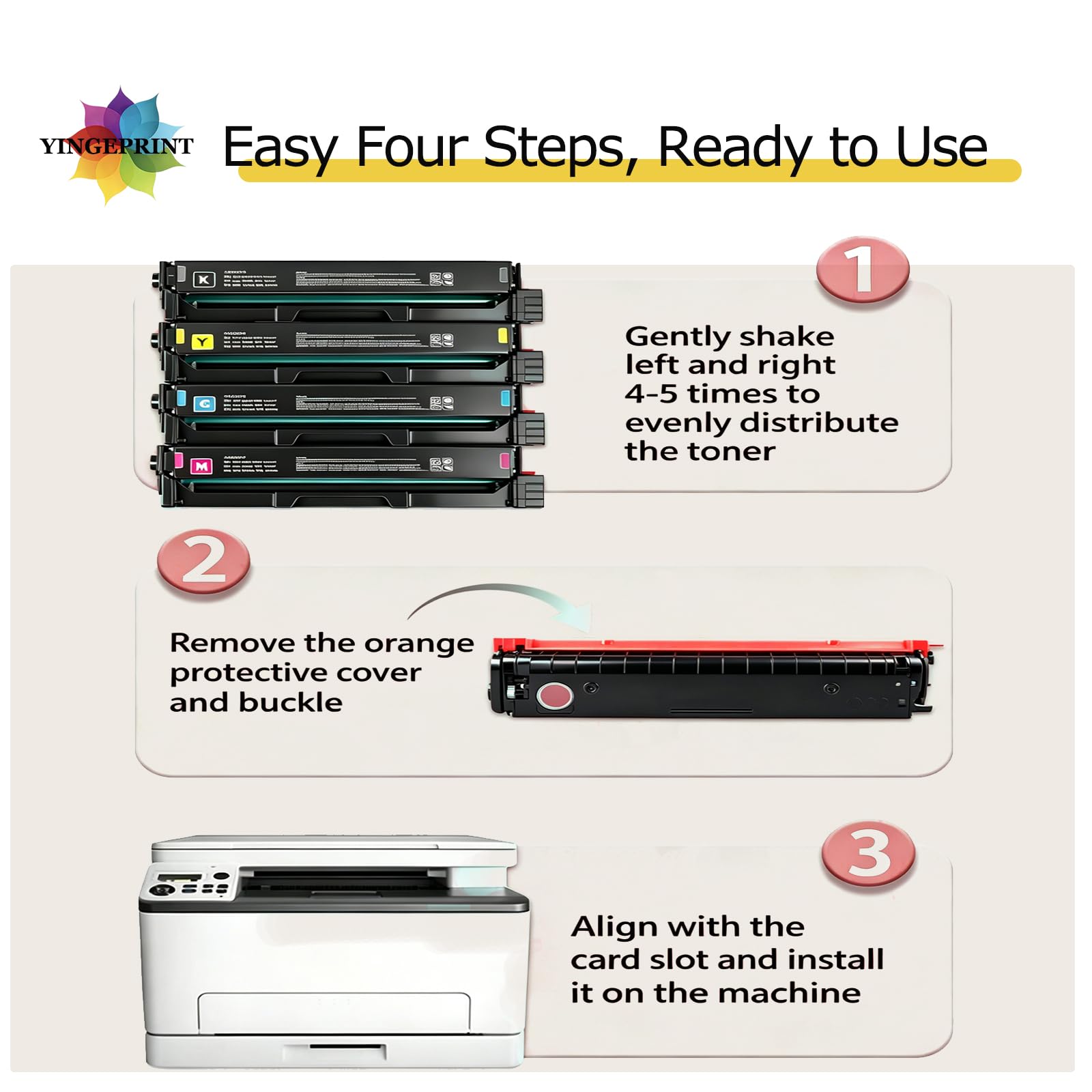 CTL-A2100H CTL-A2100HK Toner Compatibile Alta Pagine Resa Stampante Laser Colore CP2100DW CM2100DW CM2100ADW, Capacità 3000 Pagine