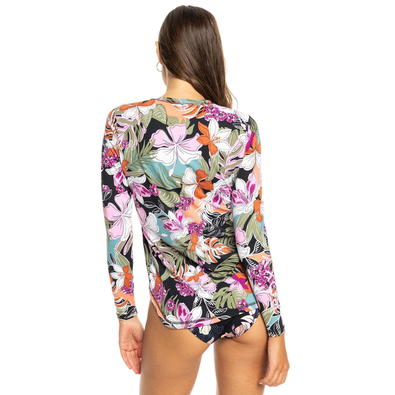 Roxy Damen Long Sleeve Rashguard – UPF 50+ Sun Protection, Swim, Surf, Beach Volley, Yoga, Quick-Dry Swim Shirt Rash-Guard-Shirt (1er Pack)