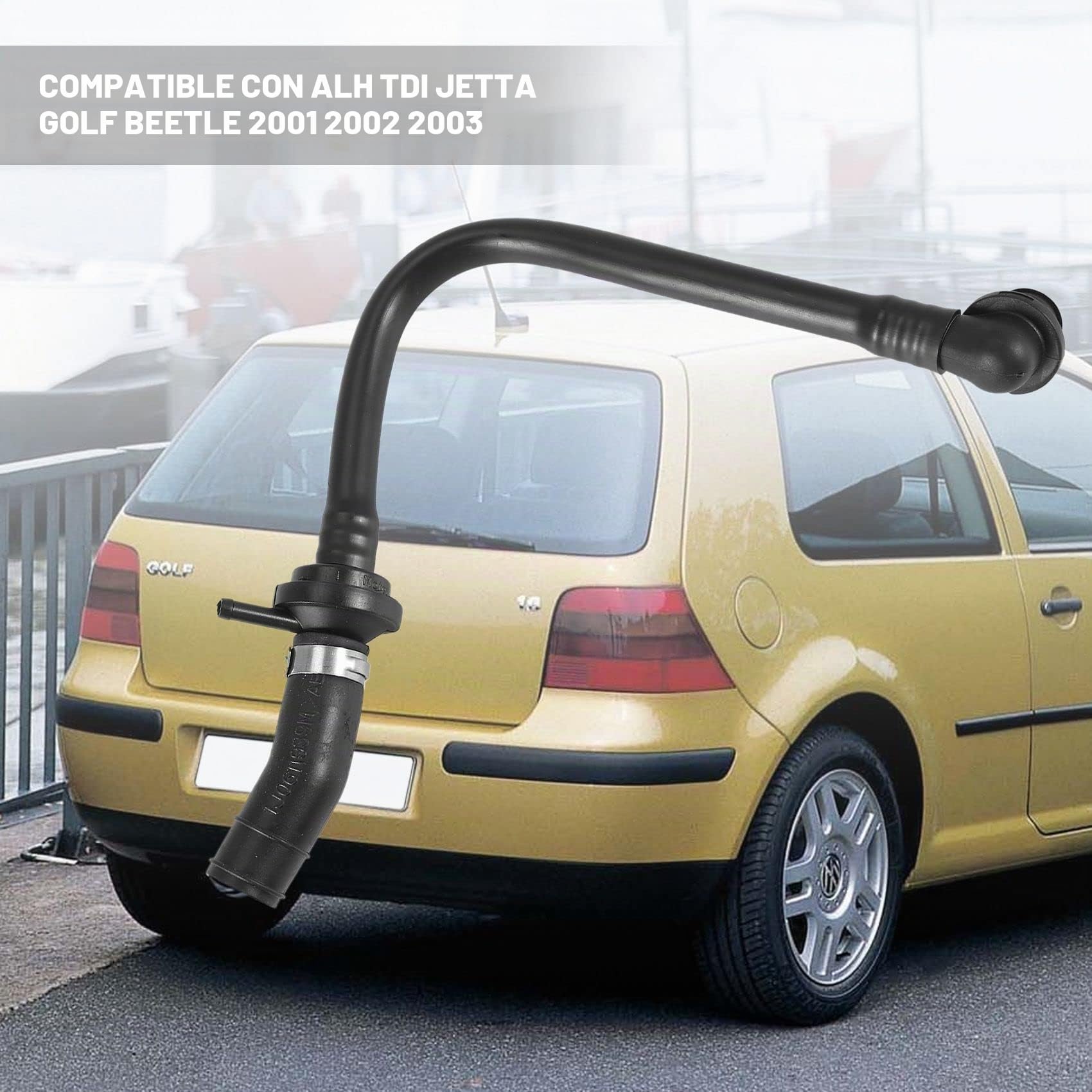 Manguera de Succión de Servofreno 1J0612041GD para ALH TDI Golf 2001 2002 2003