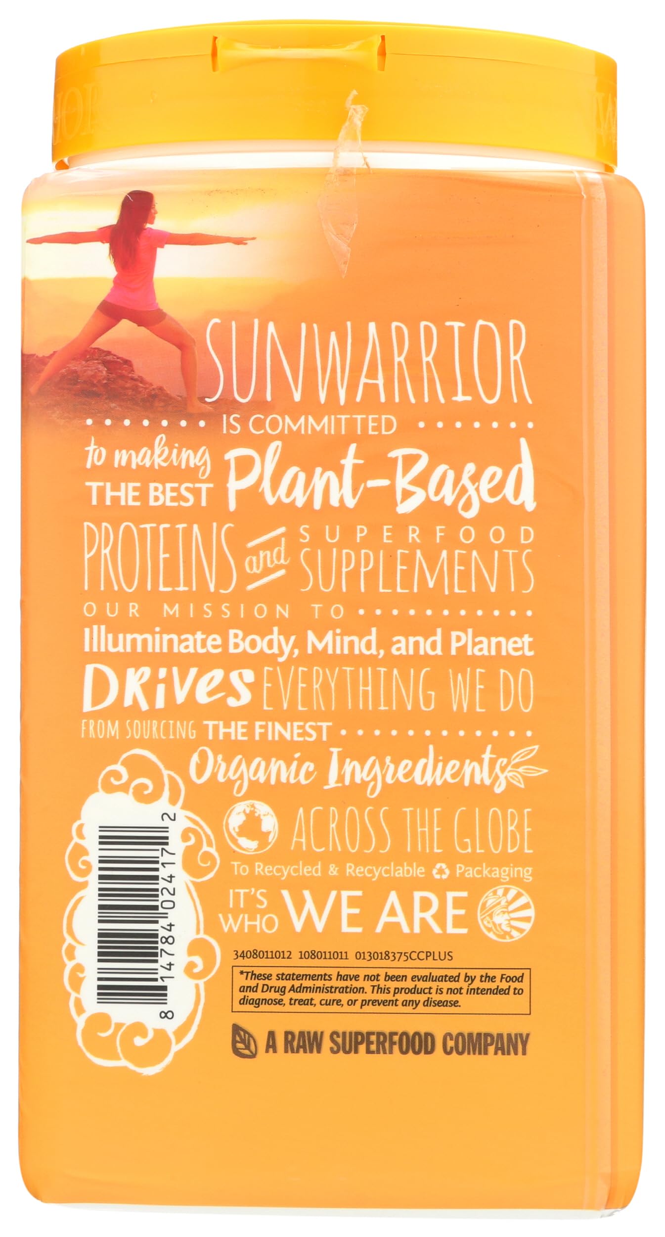 Sunwarrior Proteina Vegetale Classic Plus Cioccolato - 750 g