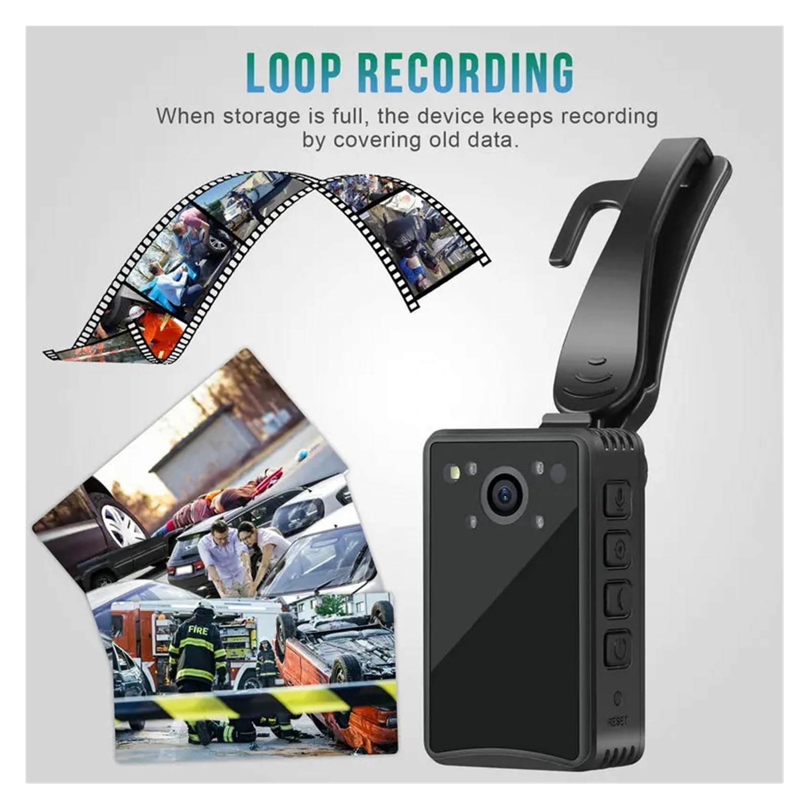 A23 Mini fotocamera digitale 1080P DVR Video Cam Sport Visione notturna IR Indossabili Piccole videocamere Dispositivo di registrazione 14 ore