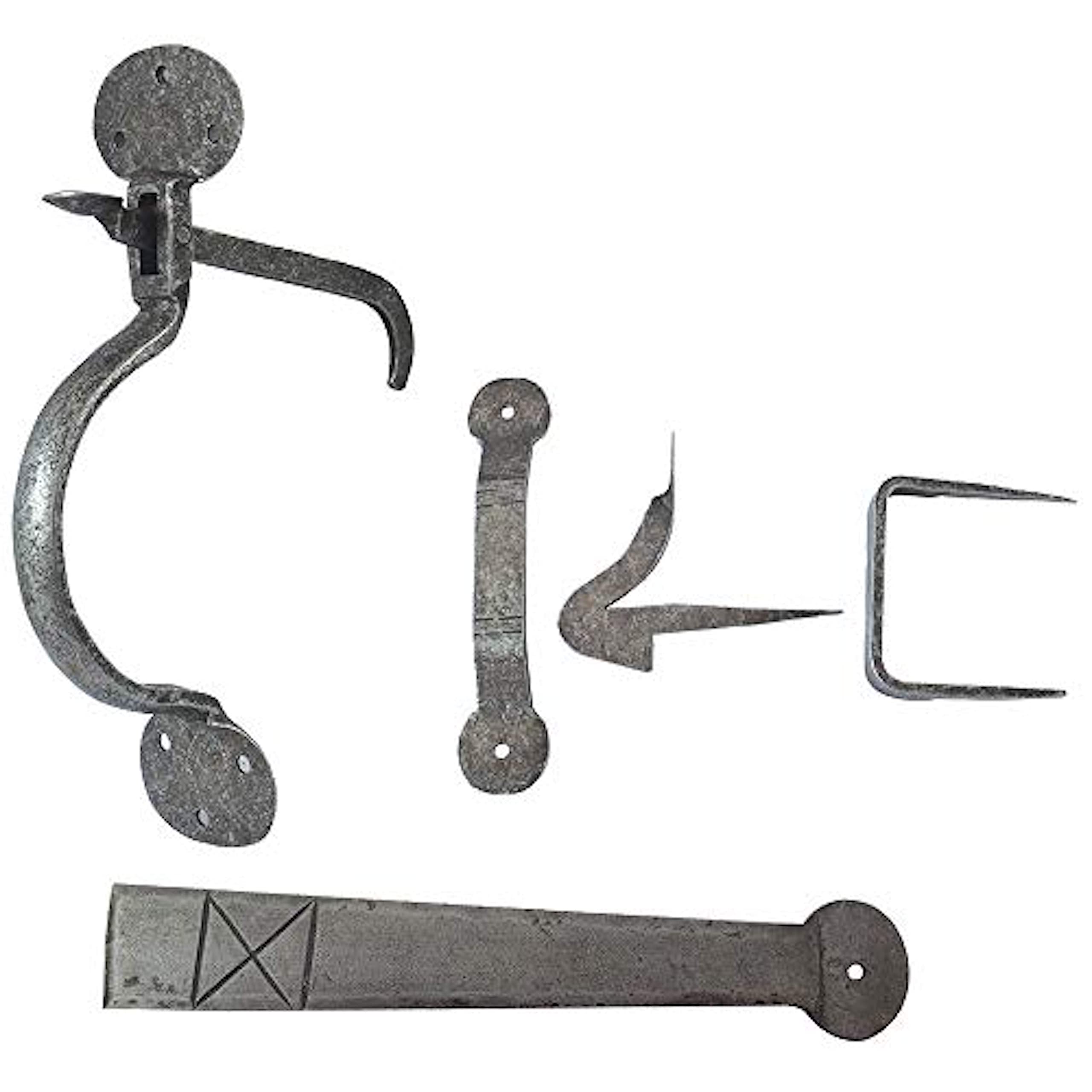Handforged Pewter Gate and Door Thumb Latch - Thumb Latches