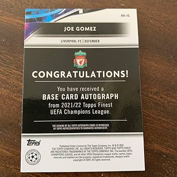 topps champions league ノイアー 直筆サインカード topps UEFA