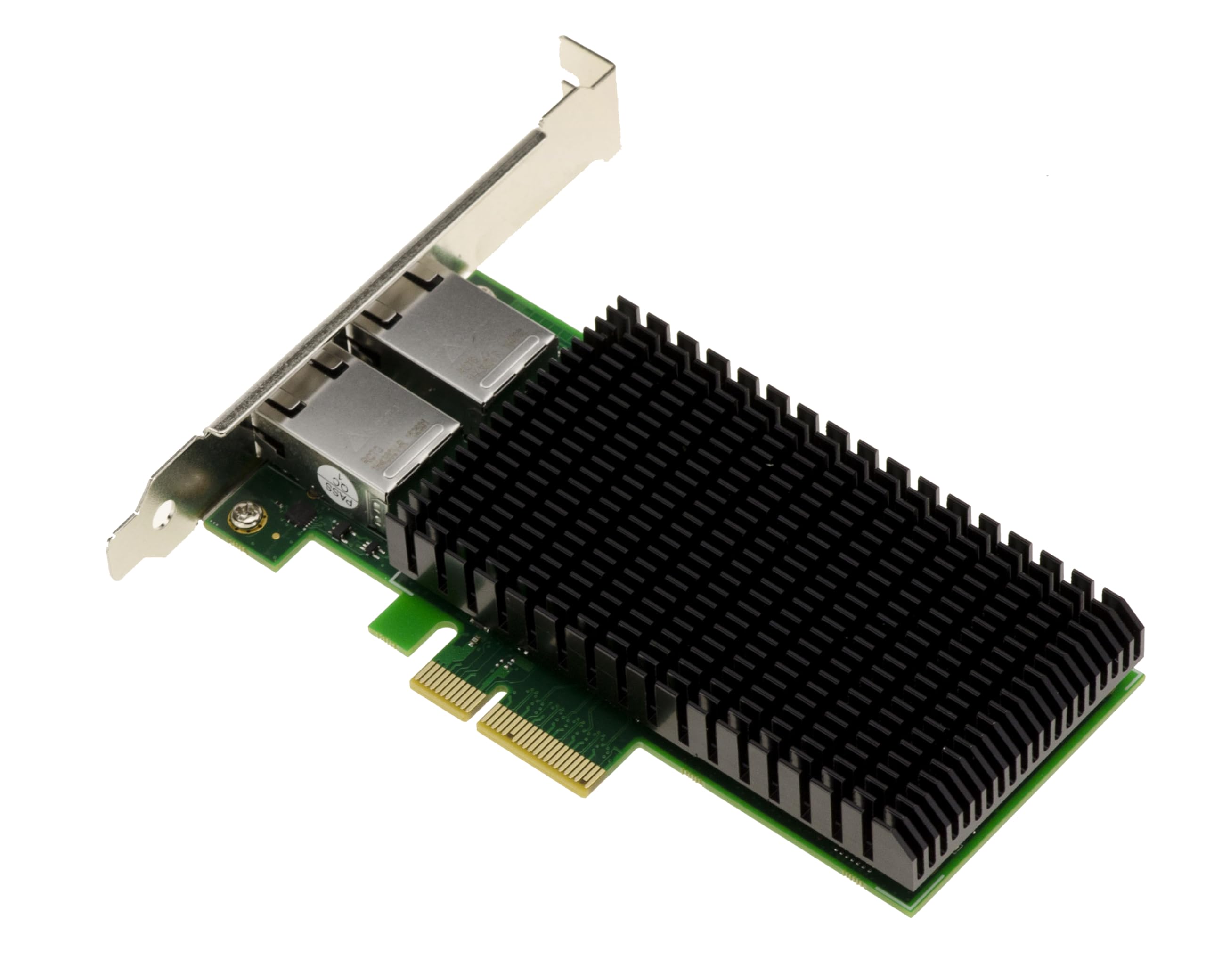 KALEA-INFORMATIQUE Scheda controller di rete PCIe x4 con 2 porte 10 Gigabit Ethernet RJ45 con chipset X550 10G