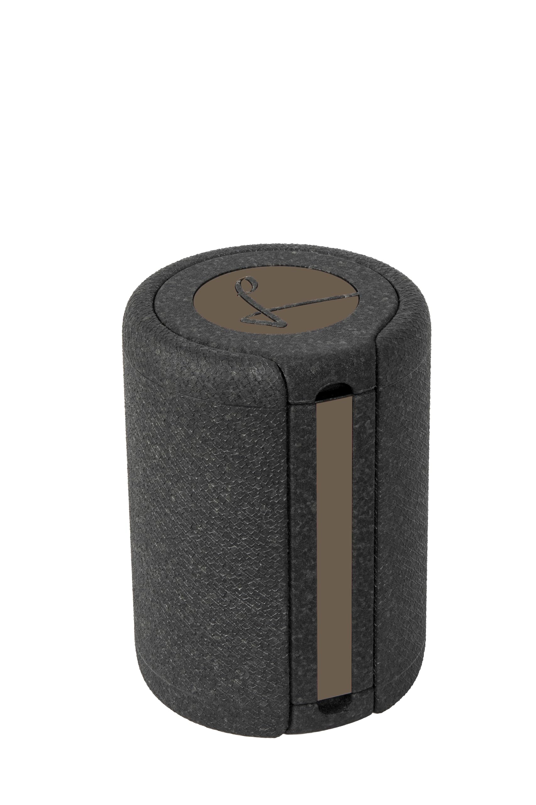 ICY Box Getränkekühler & Eiswürfelbox, Leicht und Robust, Kondenswasserfrei, Schwarz (champagner)
