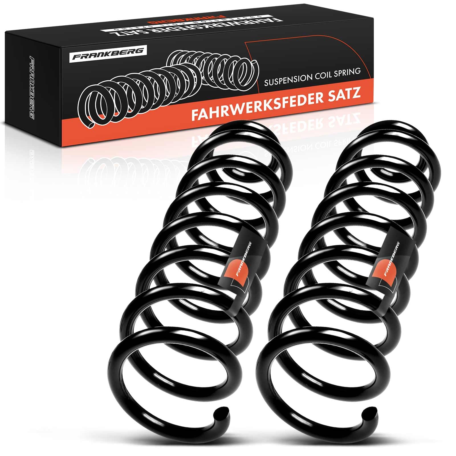 Frankberg 2 muelles de suspensión eje trasero 8200297952 | Compatible con: Scénic II JM0/1