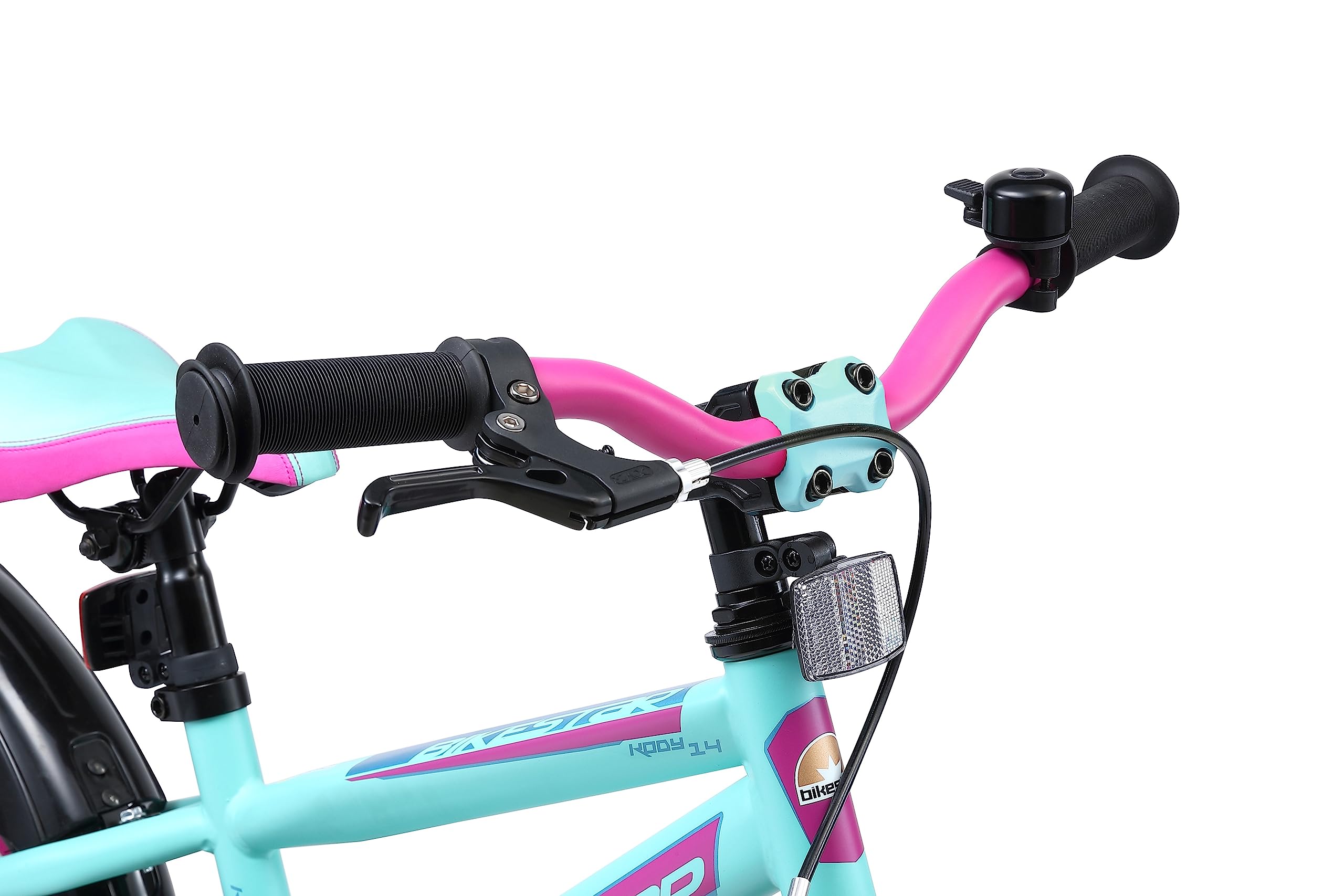 BIKESTAR Bicicleta Infantil para niños y niñas a Partir de 4 años | Bici de montaña 14 Pulgadas con Frenos | 14" Edición Mountainbike