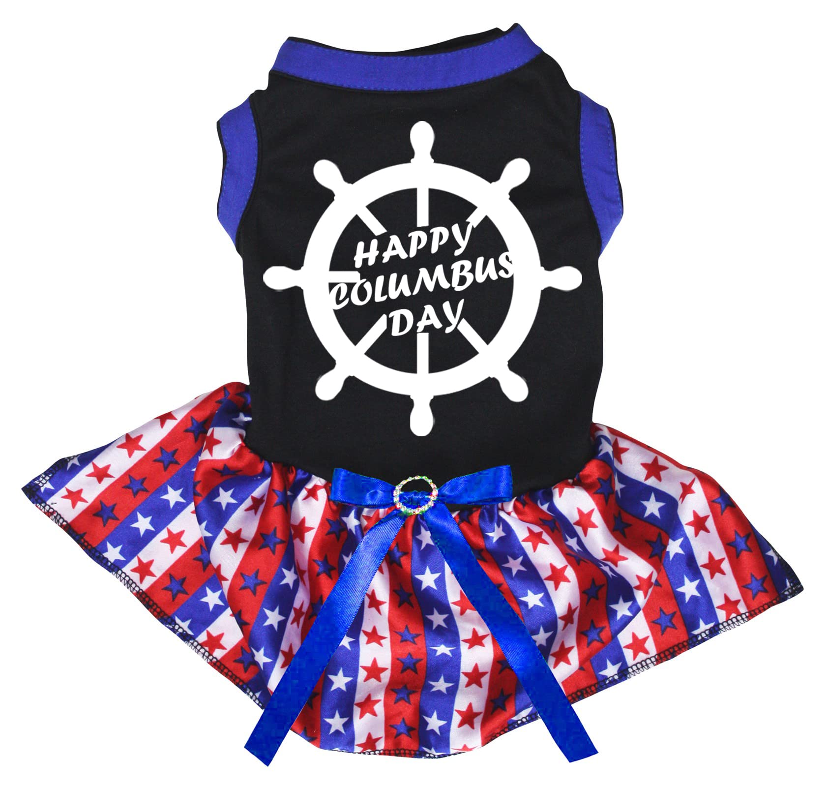 Robe pour chien grand gabarit XXXL motif gouvernail Columbus
