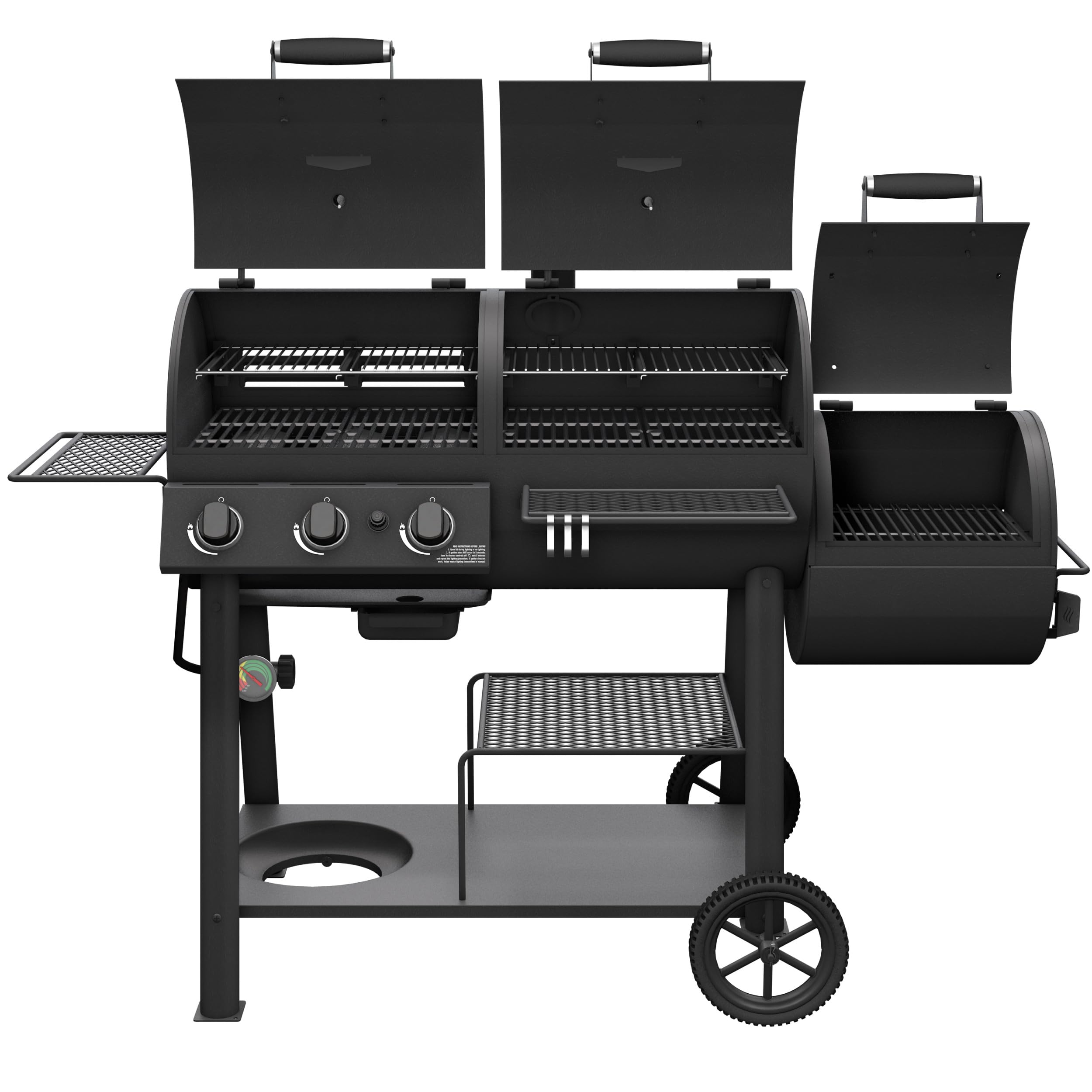 Amazon.com : Oklahoma Joe's Canyon Combo DLX Charcoal and Propane