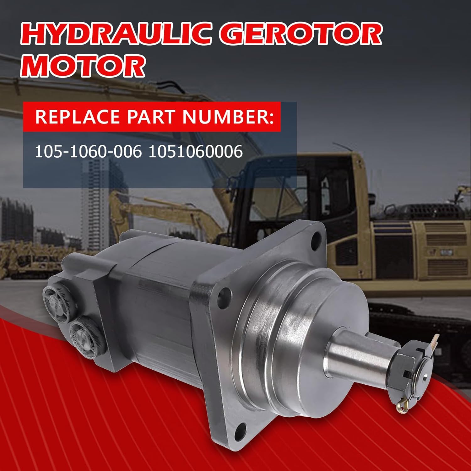 105-1060-006 1051060006 Hydraulic Motor for Char-Lynn Eaton 2000 Series