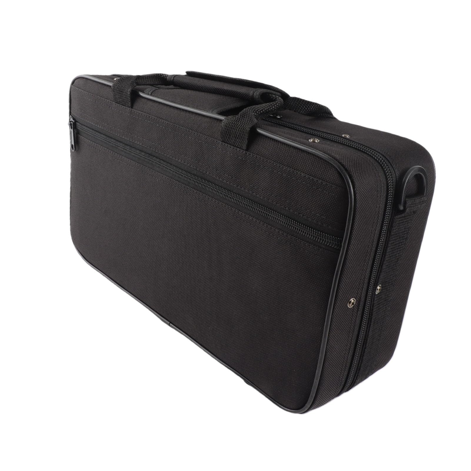 Klarinettenkoffer Tragbarer Klarinetten B# Klarinettenkoffer Bb Klarinettenkoffer Tasche mit Schaumstoff Gepolstert Verstärktes Oxford Gewebe für Klarinette