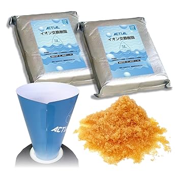 Amazon.co.jp: ACTIAL 純水器 イオン交換樹脂 洗車 5L (10L (5L