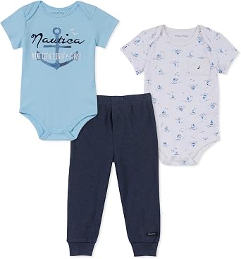 Amazon.com: Nautica Set (KHQ) - Conjunto de pantalones para bebé (3 piezas)  : Ropa, Zapatos y Joyería
