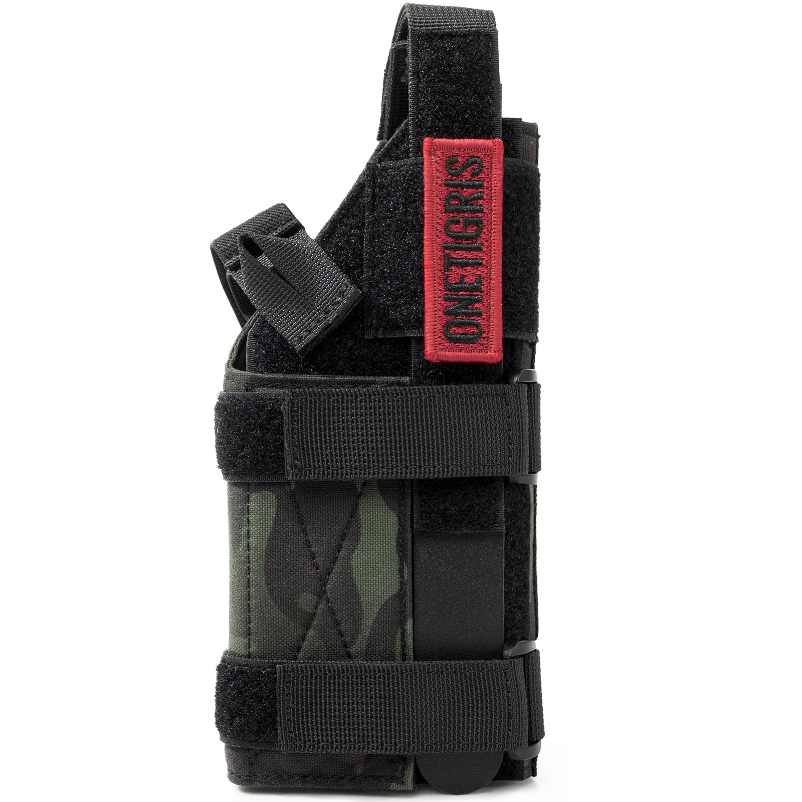 OneTigris Right-Handed Nylon Pistol Holster, Belt &amp; MOLLE Compatible