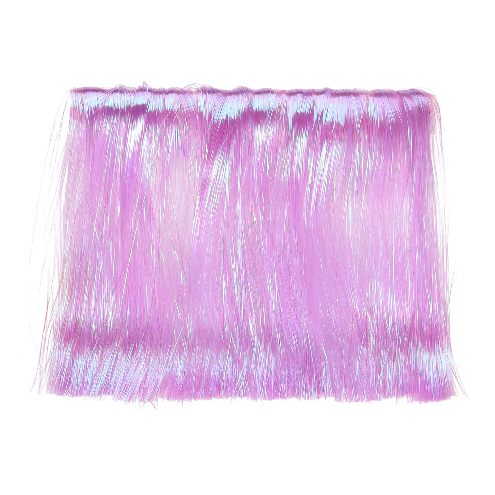YELARXI Fly Tying Materials, Crystal Flash Line Fly Tying Material Holographic Flash Sparkle Dry Streamer Tube String 20 Pcs & 12" & Purple for (Fishing Jig/Streamer Lure Making) โ image 1
