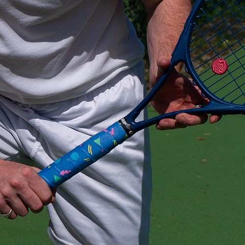 Miniatura 7 de Get A Grip - Cinta de agarre de raqueta de tenis personalizada - Overgrips de tenis antideslizantesde secado rápido - Agarre de raqueta de bádminton