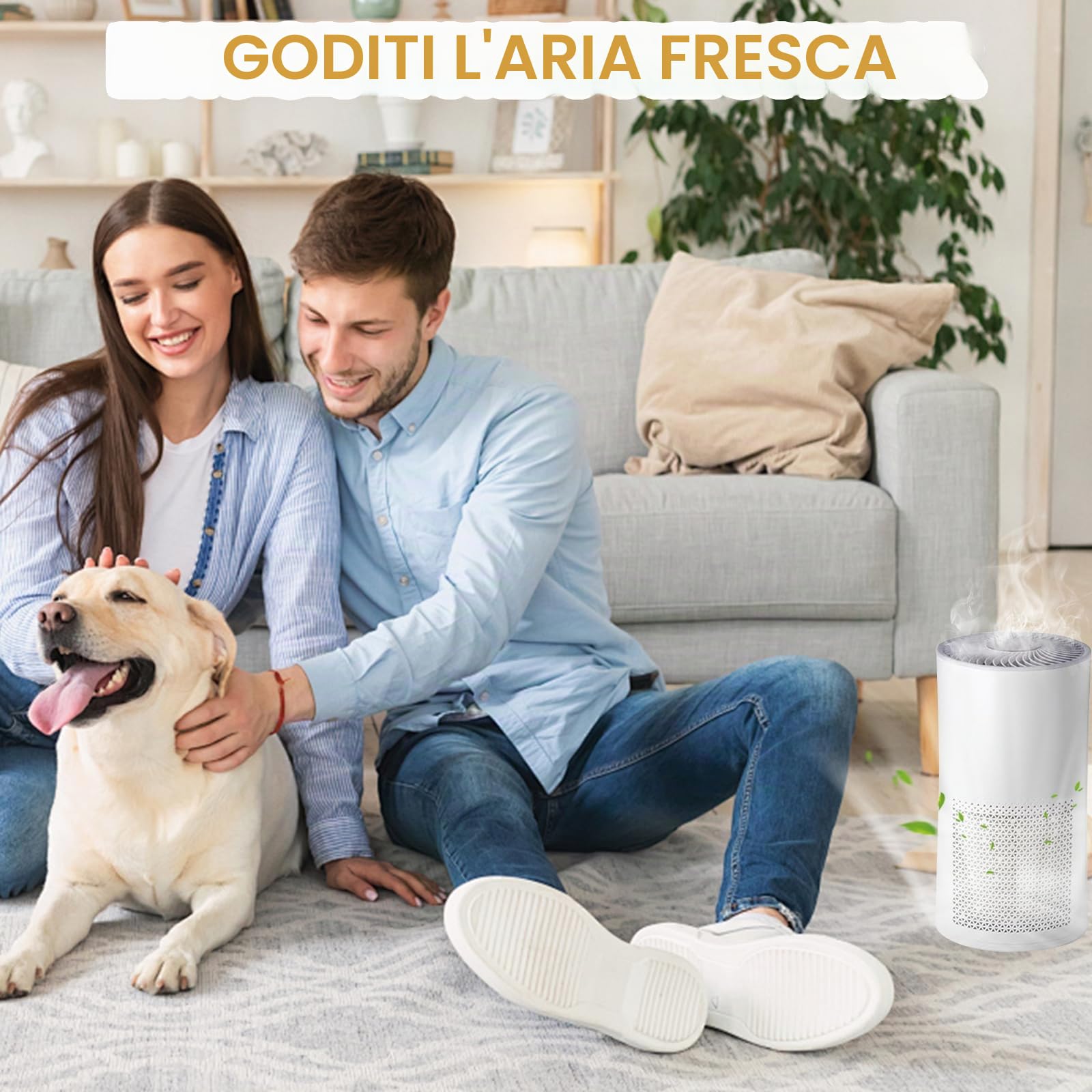 2 Filtri di Ricambio Core Mini-RF Compatibili con il Purificatore d'aria LEVOIT Core Mini, Filtro di Ricambio Co re Mi ni 3 in 1, Filtro a Carbone Attivo ad Alta Efficienza, 6 Tamponi Aromatici
