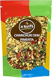 Chimichurri Tradicional Sem Pimenta 100g Embalagem Abre e Fecha - X Roots