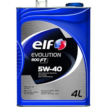 ELF EVOLUTION 900 FT 0W-40 Fully Synthetic Engine Oil, 4L