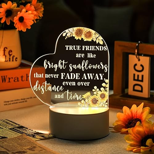 Miniatura 10 de Jetec Regalos para amigas cristianas de cumpleaños regalo religioso luz nocturna inspiradora para cumpleaños lámpara de vacaciones regalo para mi