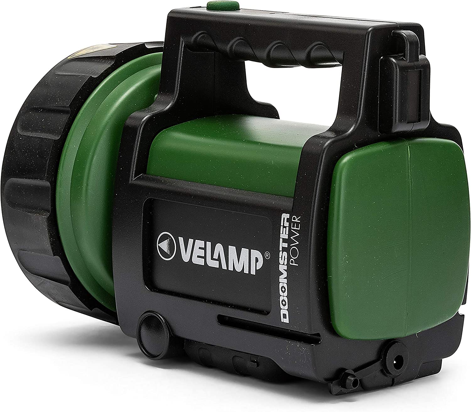 Velamp Latarnia LED 350 lumenów (5 W), akumulator litowy. Wodoodporna. na kemping, wędkarstwo, trekking, sytuacje awaryjne, super wyposażone, 5 W, zielona