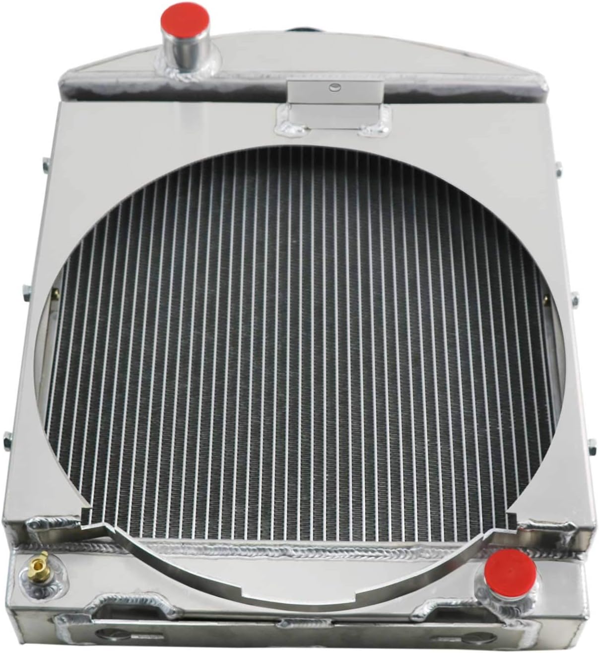 Full Aluminum Radiator compatible with Case IH B414 276 434 B275 Farm 3041403R93 3041405R91 4 Row Core Radiators