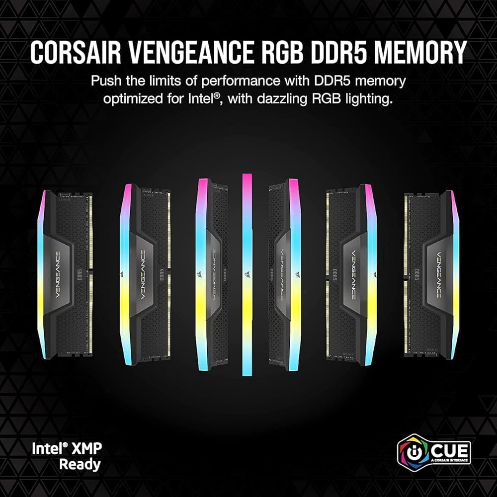 Amazon | CORSAIR DDR5-6200MHz デスクトップPC用メモリ VENGEANCE RGB