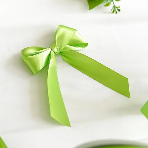 Vista 347 de MEEDEE Orange Satin Ribbon - 1.5 inch Double Faced Satin Ribbon, 50 Yards - Neon Tangerine - For Christmas, Thanksgiving, Halloween, Weddings