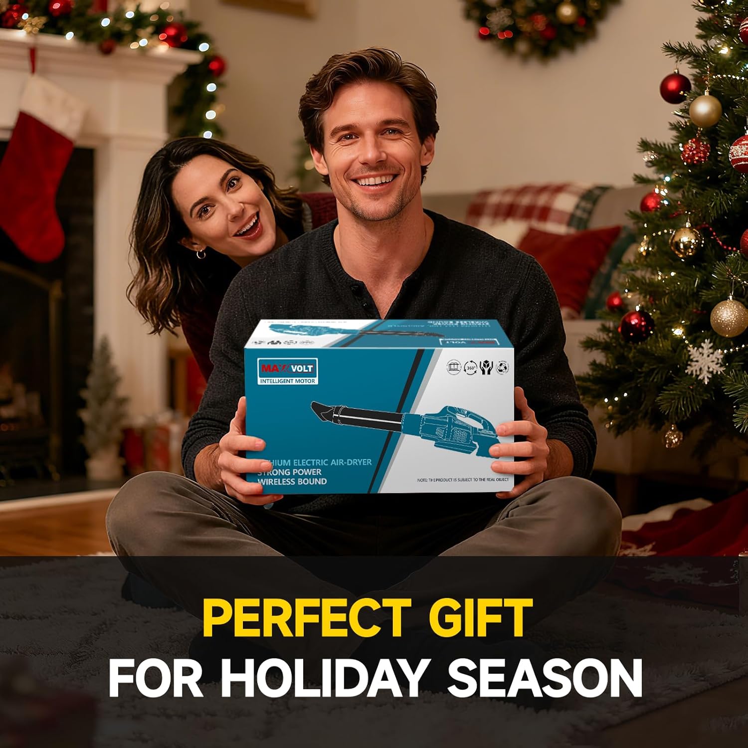 Cordless Leaf Blower for Dewalt 20V Battery, 500CFM/150MPH Handheld Leaf Blower for Blowing Leaves,Dust,Snow, Lawn Care,Patio Cleaning (Battery Not Included)