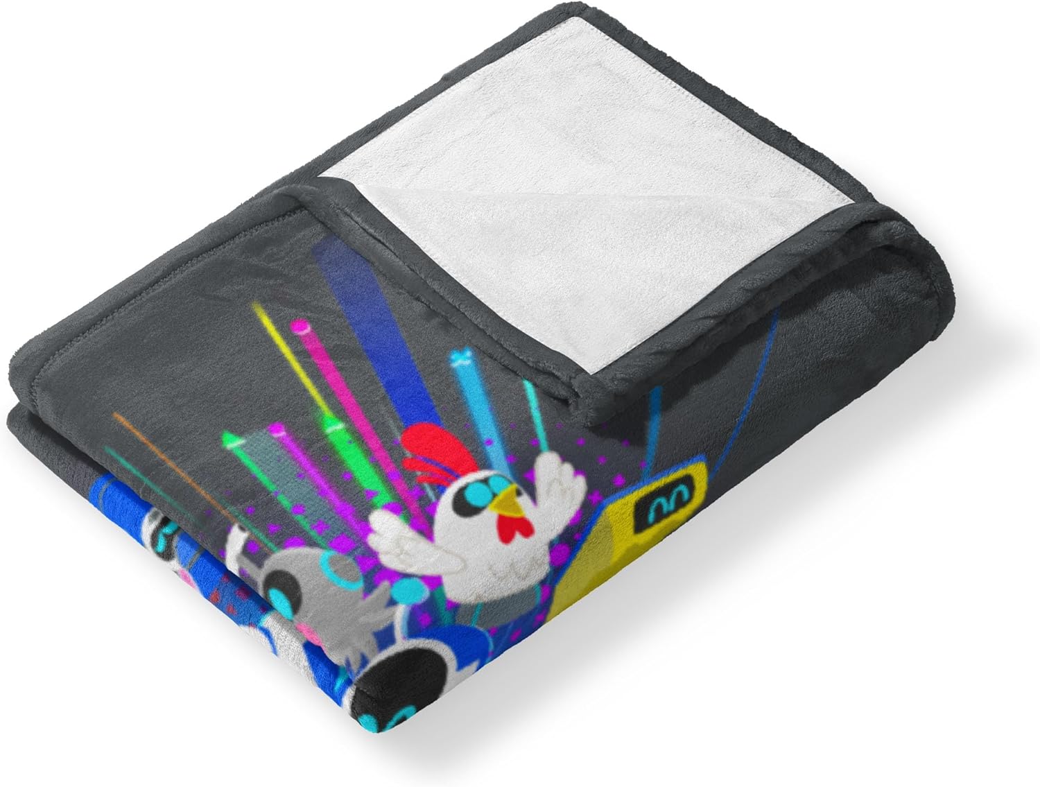 PlayStation Astro Bot Power Up Silk Touch Throw Blanket, Cozy Gaming Decor for Boys Girls, Official Licensed Design, Soft Bedding for Couch Bed, 60x80 Inch