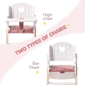 ROBUD Play High Chair, Pretend Play High Chair