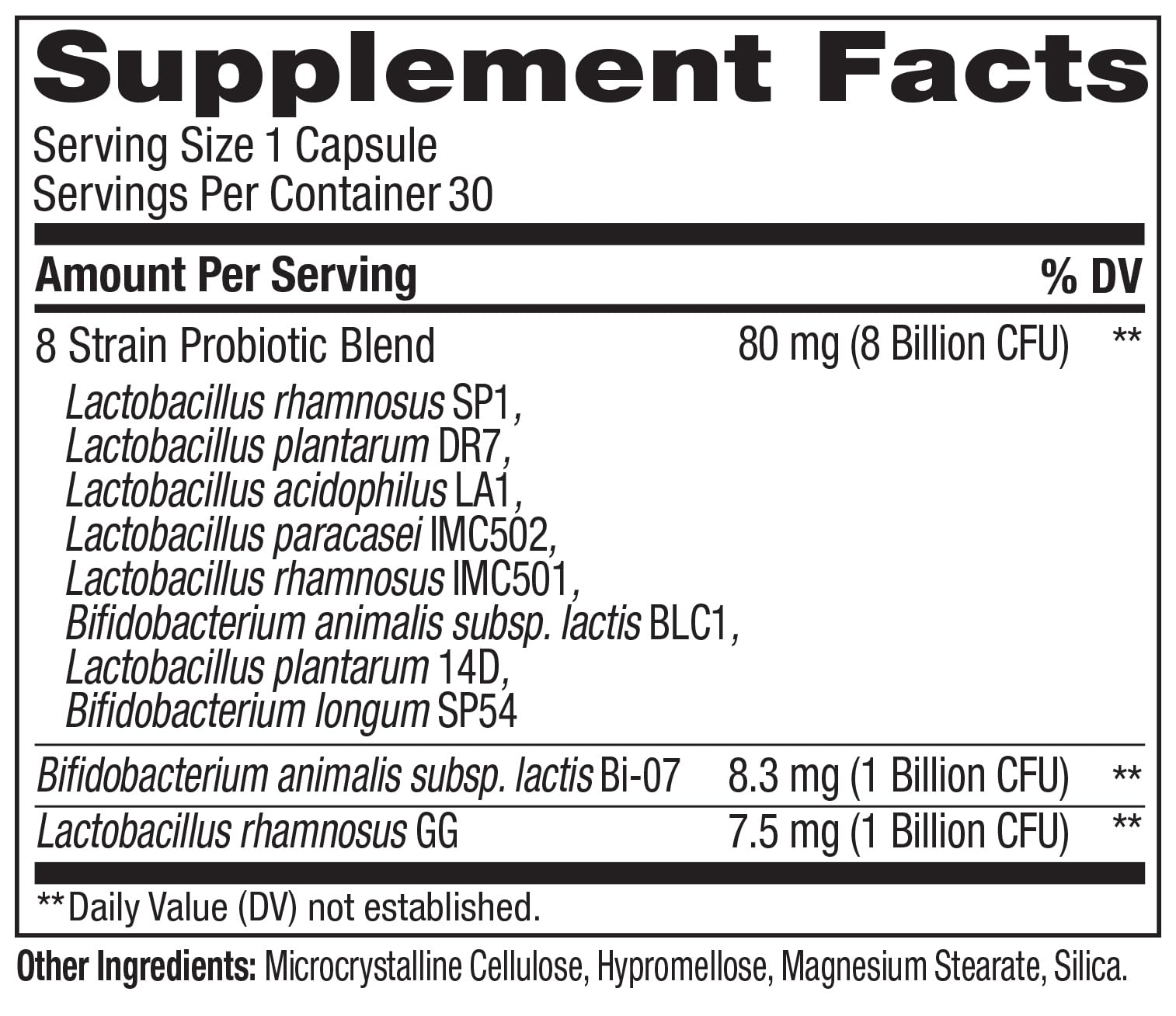 OLLY Big 10 Probiotic, Healthy Gut Microbiome, 10 Billion CFUs - 30 Count — Amazon image 7