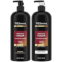 Vista 1 de TRESemmé Shampoo and Conditioner, Revitalized Color + Antioxidant Infusion for Color-Treated Hair, Heat Protection, 28 Oz Ea