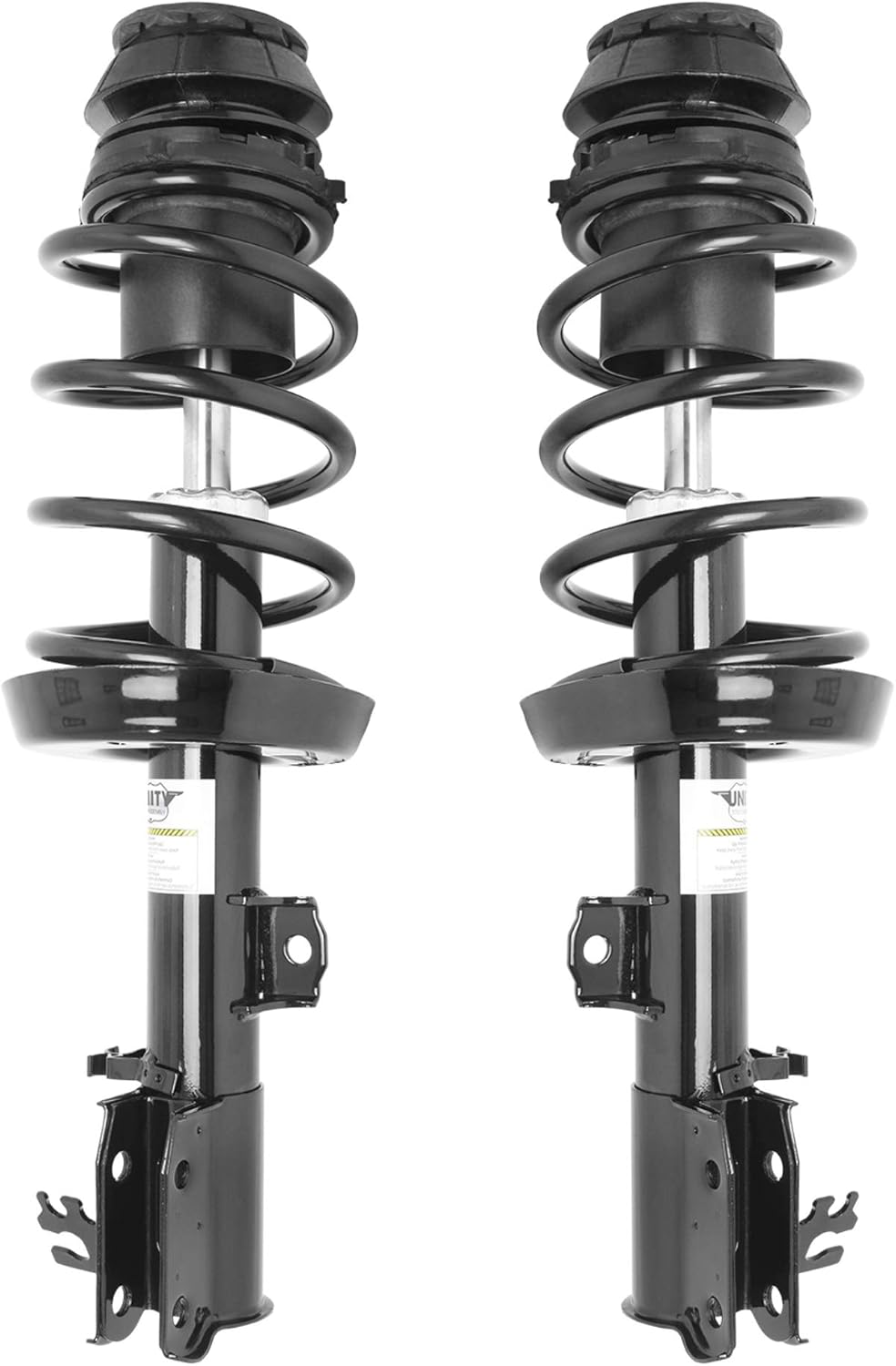 UNITY AUTOMOTIVE 2-11223-11224-001 Front 2 Wheel Complete Strut Assembly Kit 2001-2005 Saturn L300