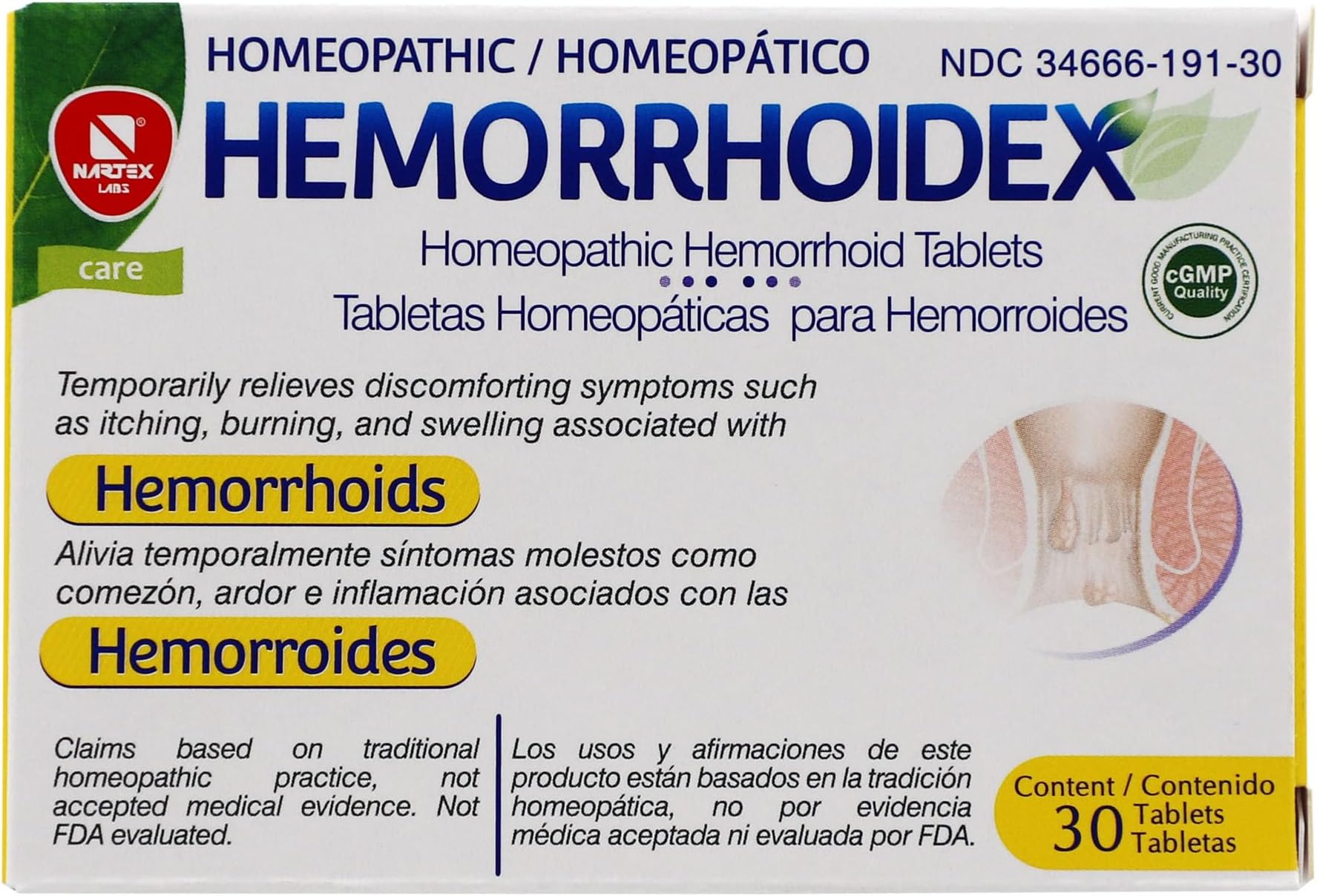 HEMORRHOIDEX Tablets