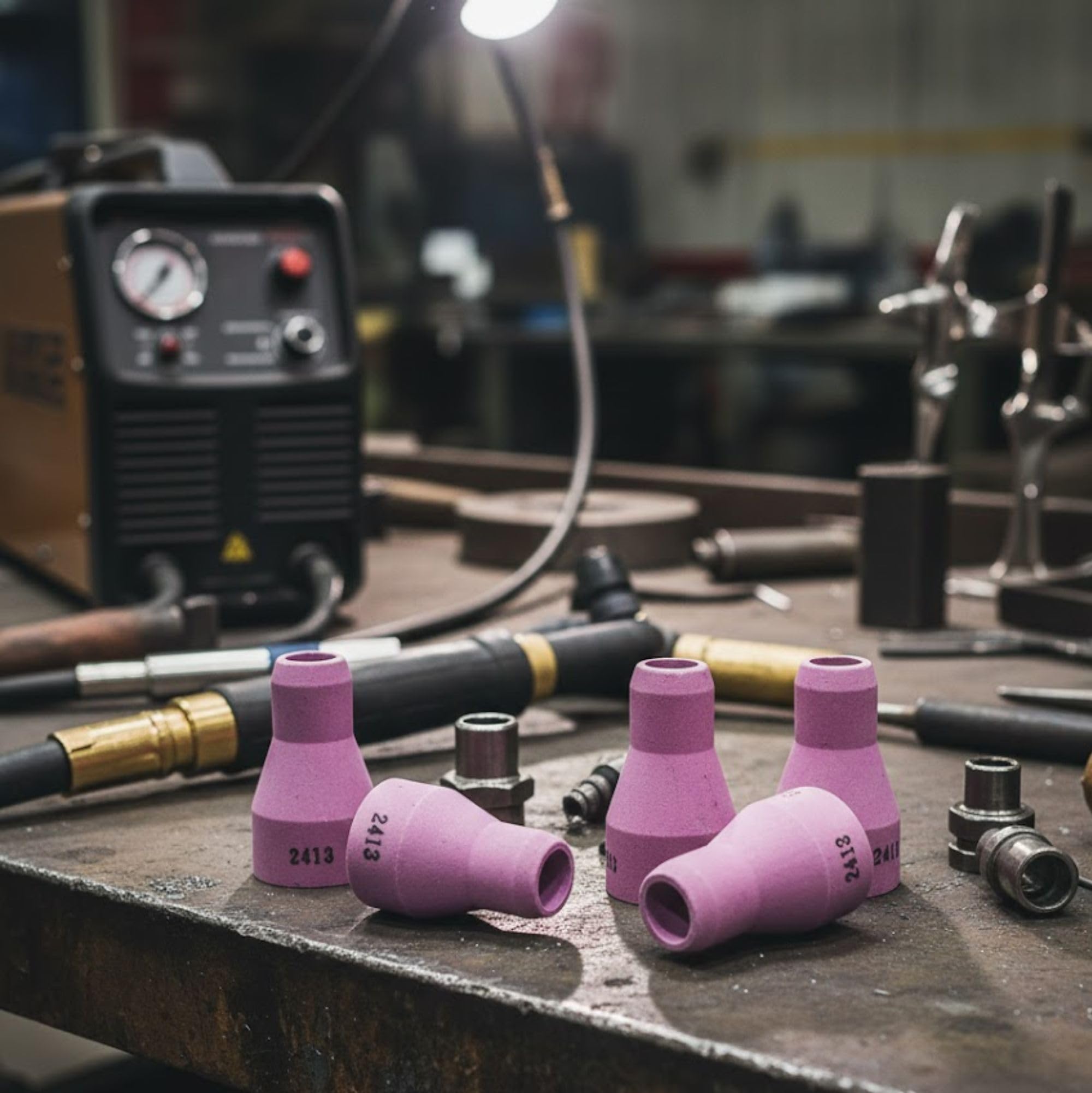 Kaizen Corporation Ceramic Nozzle Cups 2413 TIG Welding Torch (10