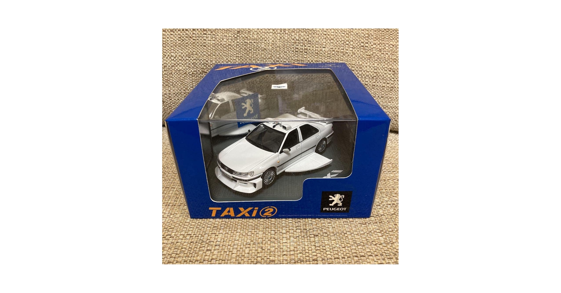 Amazon | スカイネット アオシマ 1/43 ミニカー TAXI 2 プジョー