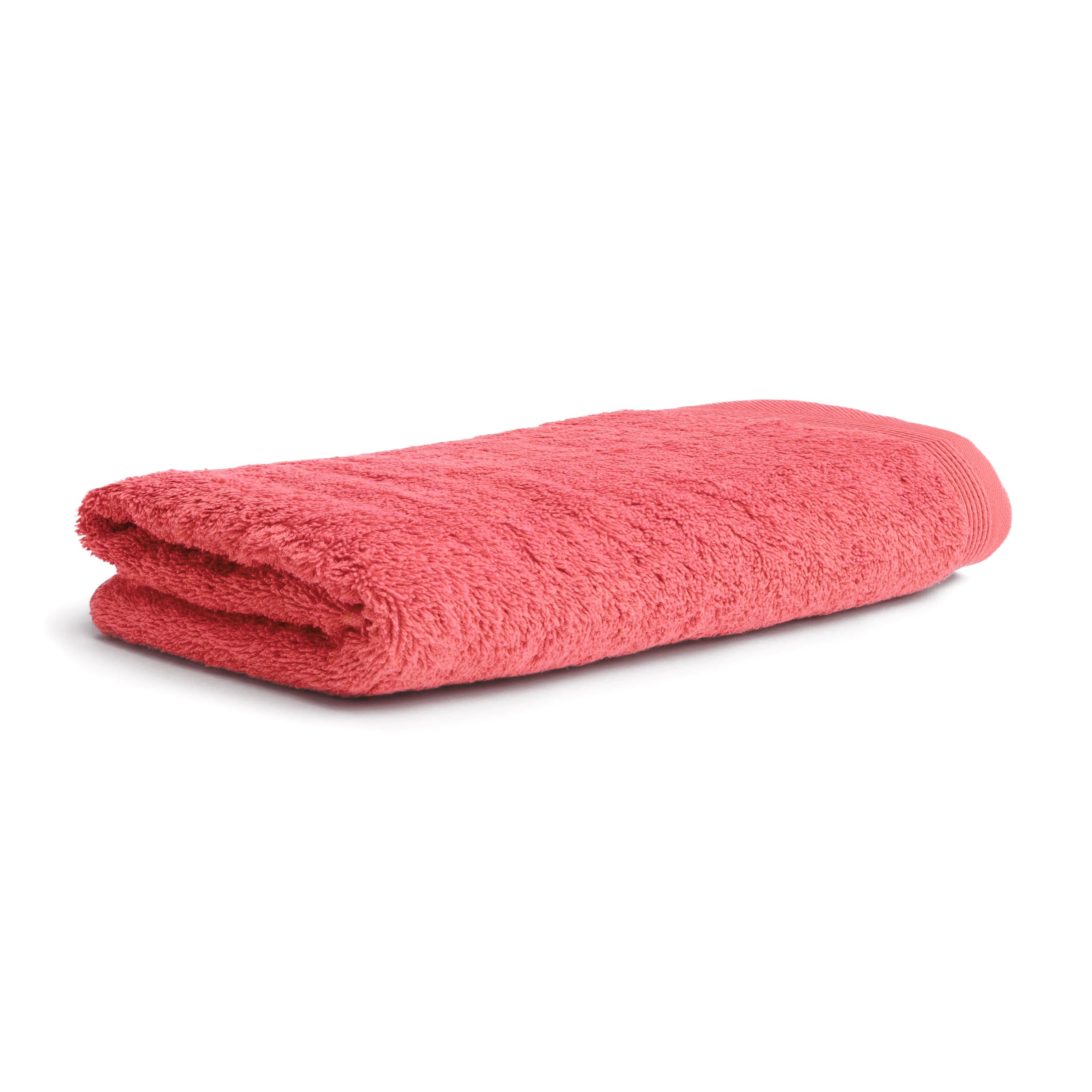 Möve Superwuschel bath towel 100 x 160 cm made of 100% cotton, coral