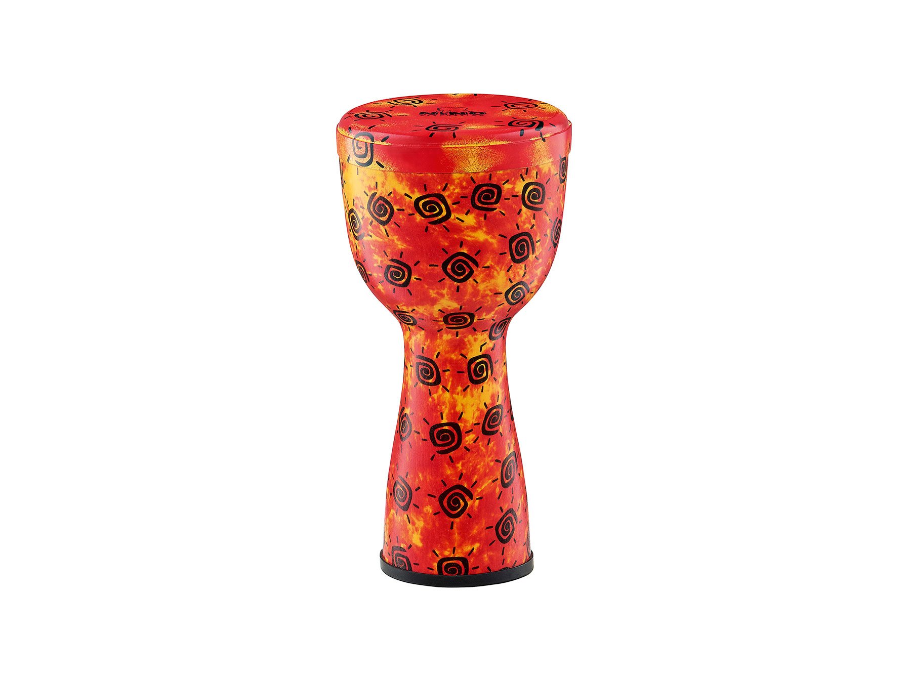 Nino Percussion NINO-FDJ1-S - Djembe pre-accordato in fibra di vetro, 16" (40,64 cm), estremamente leggero