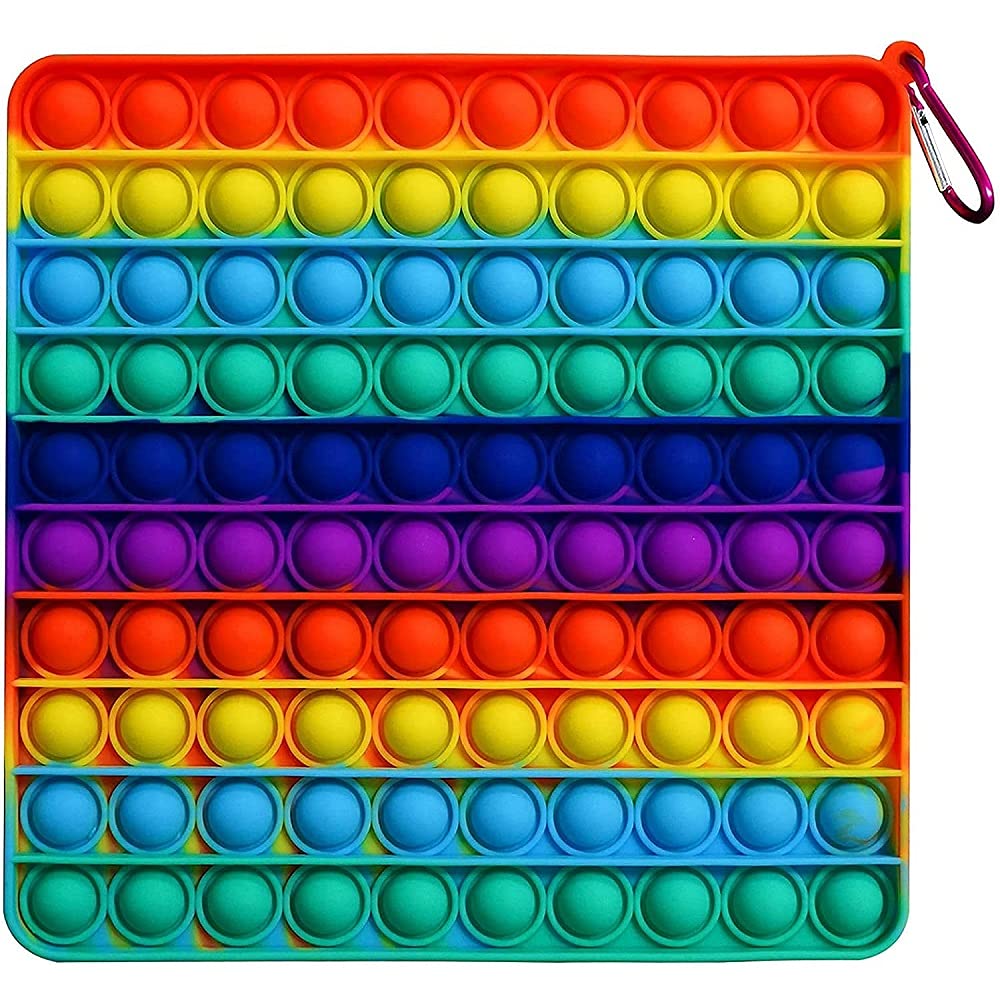 Buy INDOBASIC Pop It Push Pop Bubble Silicone Sensory Fidget Toy ...
